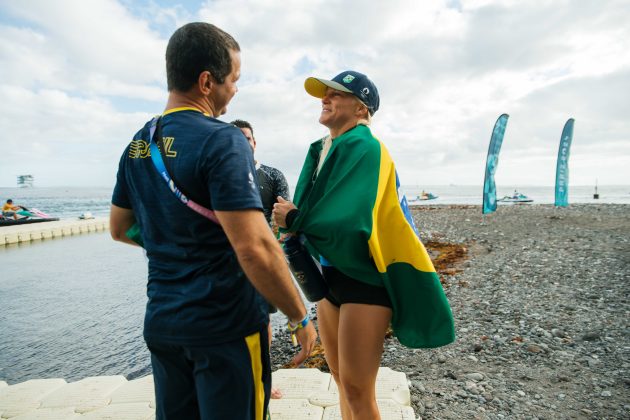 Tatiana Weston-Webb, Jogos Olímpicos 2024, Teahupoo, Taiti. Foto: ISA / Beatriz Ryder.