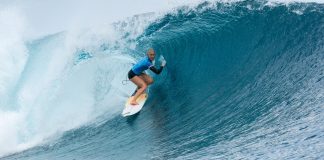 Tatiana é prata em Teahupoo