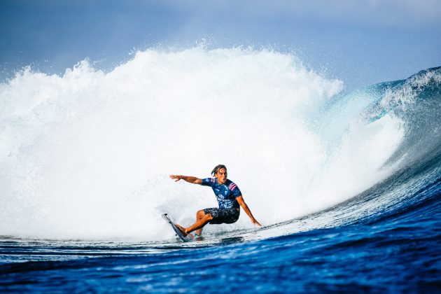 Barron Mamiya, Fiji Pro 2024, Cloudbreak, Tavarua. Foto: WSL / Aaron Hughes.