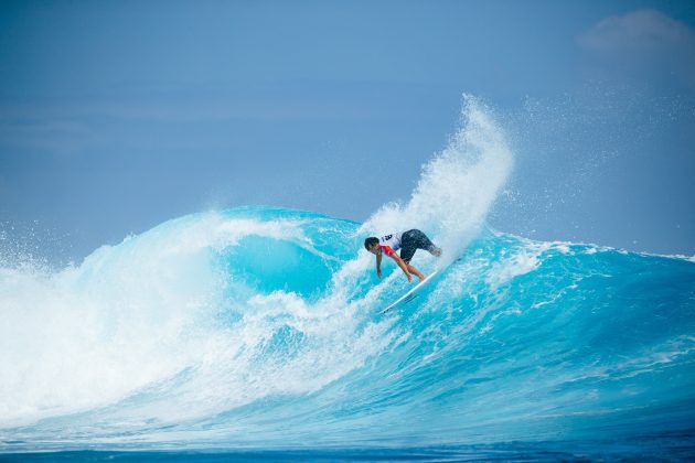 Barron Mamiya, Fiji Pro 2024, Cloudbreak, Tavarua. Foto: WSL / Aaron Hughes.