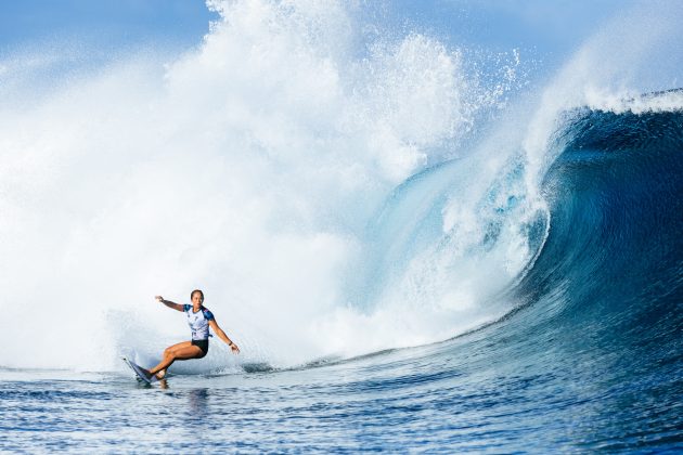 Bettylou Sakura Johnson, Fiji Pro 2024, Cloudbreak, Tavarua. Foto: WSL / Matt Dunbar.