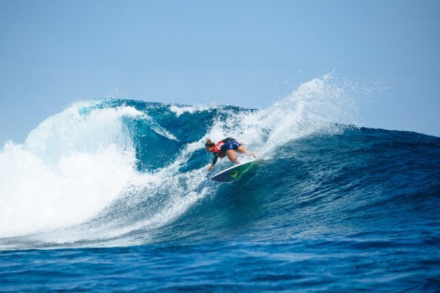 Brisa Hennessy, Fiji Pro 2024, Cloudbreak, Tavarua. Foto: WSL / Aaron Hughes.