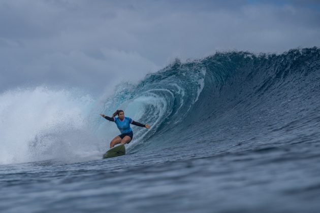 Brissa Hennesy, Jogos Olímpicos 2024, Teahupoo, Taiti. Foto: ISA / Tim Mckenna.