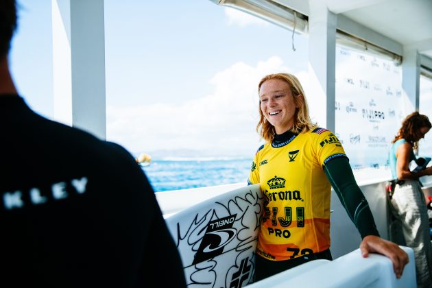 Caitlin Simmers, Fiji Pro 2024, Cloudbreak, Tavarua. Foto: WSL / Aaron Hughes.