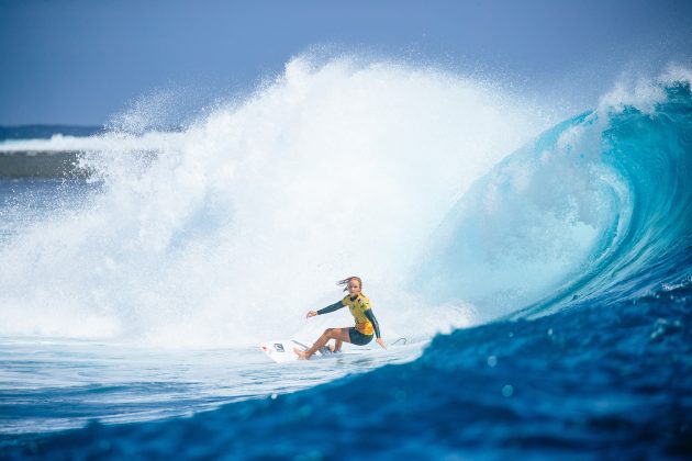 Caitlin Simmers, Fiji Pro 2024, Cloudbreak, Tavarua. Foto: WSL / Aaron Hughes.