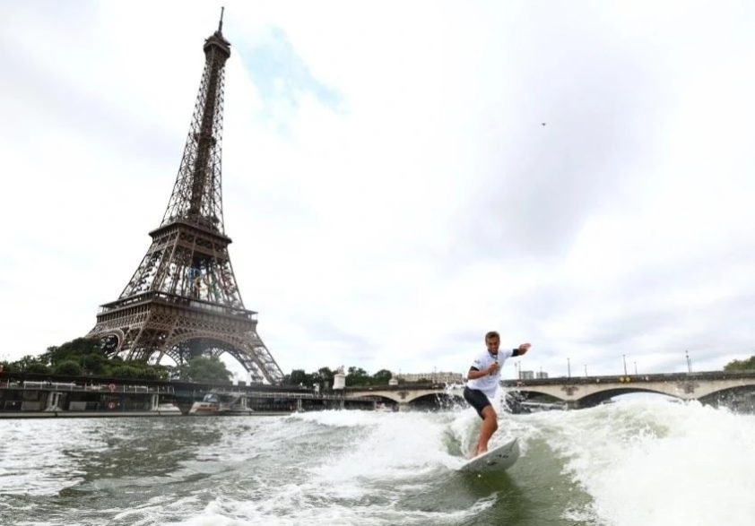 Kauli Vaast. Rio Sena, Paris, França, jogos olímpicos, olimpíadas, agosto 2024