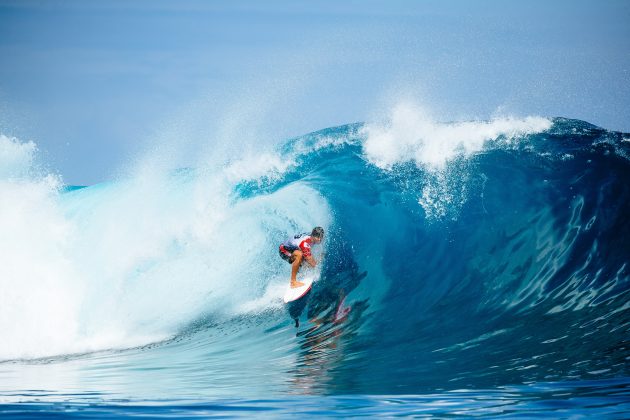 Connor O'Leary, Fiji Pro 2024, Cloudbreak, Tavarua. Foto: WSL / Aaron Hughes.