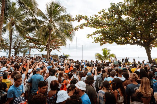 Jogos Olímpicos 2024, Teahupoo, Taiti. Foto: ISA / Juani Gayol.