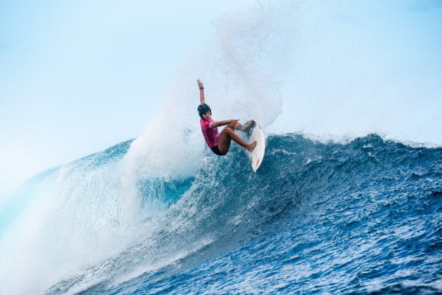 Nadia Erostabre, Jogos Olímpicos 2024, Teahupoo, Taiti. Foto: ISA / Jimenez.