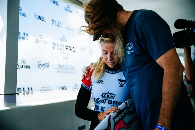 Erin Brooks, Fiji Pro 2024, Cloudbreak, Tavarua. Foto: WSL / Aaron Hughes.