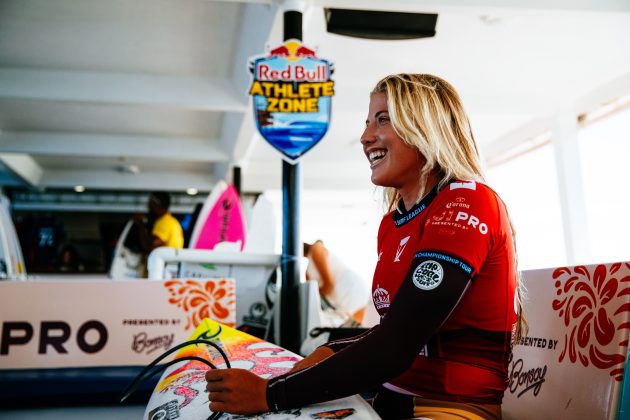 Erin Brooks, Fiji Pro 2024, Cloudbreak, Tavarua. Foto: WSL / Aaron Hughes.