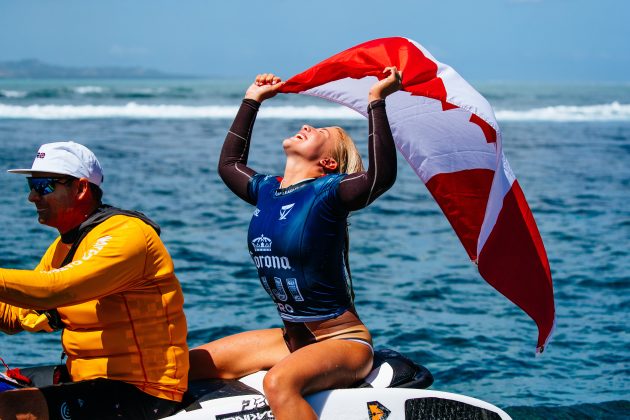 Erin Brooks, Fiji Pro 2024, Cloudbreak, Tavarua. Foto: WSL / Aaron Hughes.