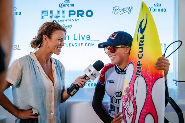 Erin Brooks, Fiji Pro 2024, Cloudbreak, Tavarua. Foto: WSL / Aaron Hughes.