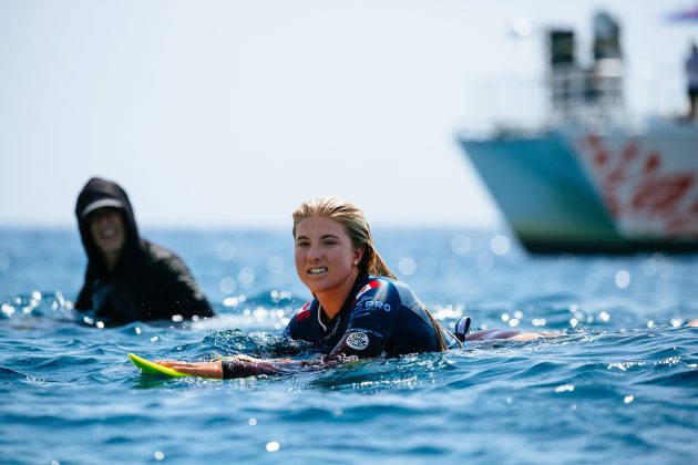 Erin Brooks, Fiji Pro 2024, Cloudbreak, Tavarua. Foto: WSL / Aaron Hughes.