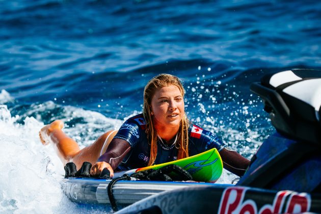 Erin Brooks, Fiji Pro 2024, Cloudbreak, Tavarua. Foto: WSL / Aaron Hughes.