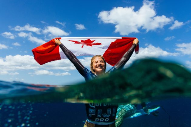 Erin Brooks, Fiji Pro 2024, Cloudbreak, Tavarua. Foto: WSL / Matt Dunbar.