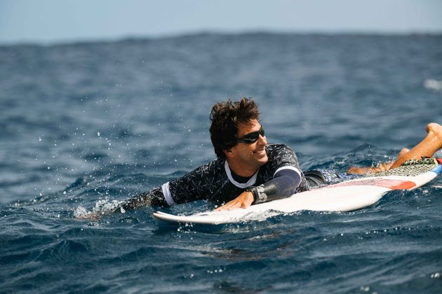 Jeremy Flores, Jogos Olímpicos 2024, Teahupoo, Taiti. Foto: ISA / Beatriz Ryder.