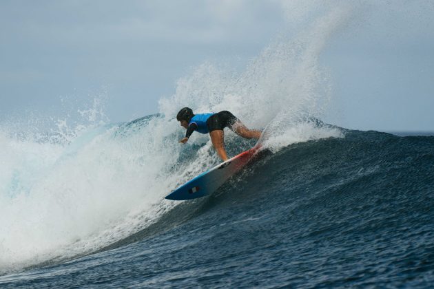 Johanne Defay, Jogos Olímpicos 2024, Teahupoo, Taiti. Foto: ISA / Beatriz Ryder.