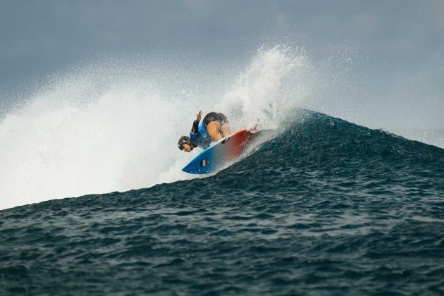 Johanne Defay, Jogos Olímpicos 2024, Teahupoo, Taiti. Foto: ISA / Beatriz Ryder.