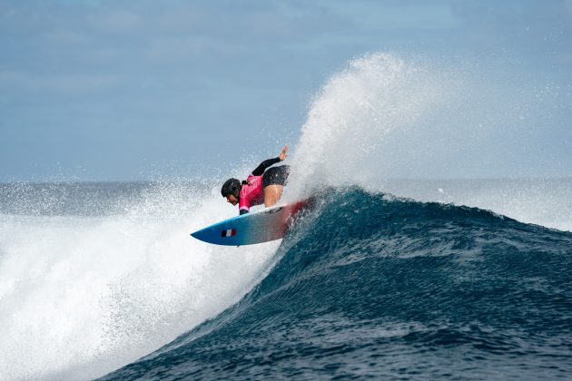 Johanne Defay, Jogos Olímpicos 2024, Teahupoo, Taiti. Foto: ISA / Jimenez.