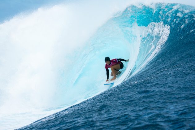 Johanne Defay, Jogos Olímpicos 2024, Teahupoo, Taiti. Foto: ISA / Jimenez.