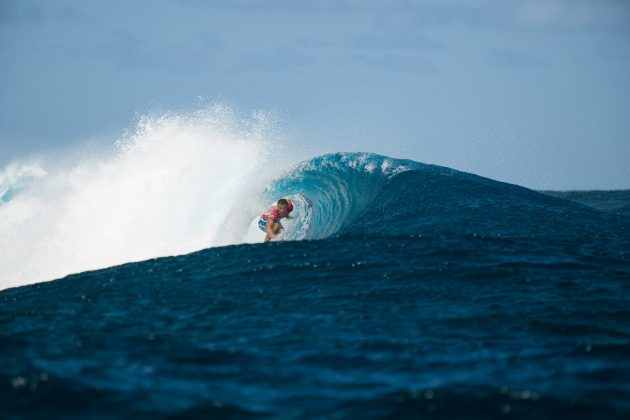 Kauli Vaast, Jogos Olímpicos 2024, Teahupoo, Taiti. Foto: ISA / Beatriz Ryder.