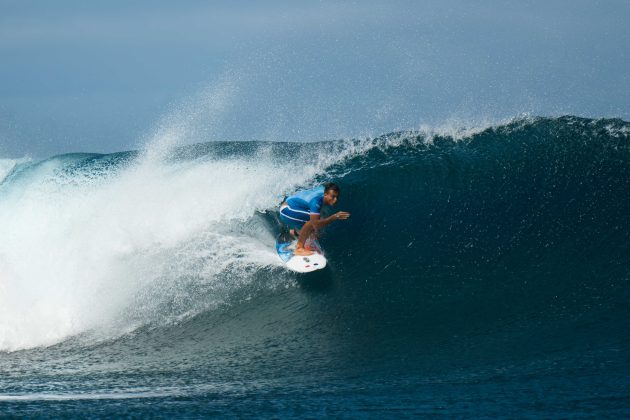 Kauli Vaast, Jogos Olímpicos 2024, Teahupoo, Taiti. Foto: ISA / Beatriz Ryder.