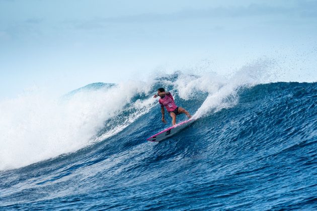 Vahine Fierro, Jogos Olímpicos 2024, Teahupoo, Taiti. Foto: ISA / Jimenez.