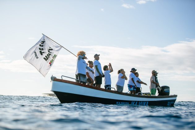 Público, Fiji Pro 2024, Cloudbreak, Tavarua. Foto: WSL / Aaron Hughes.