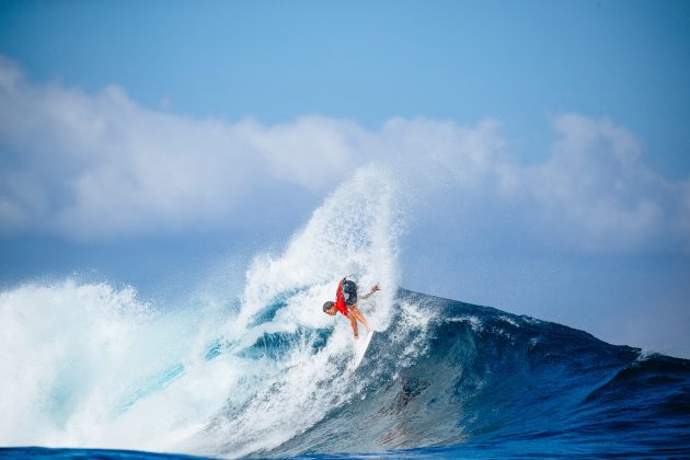 Griffin Colapinto, Fiji Pro 2024, Cloudbreak, Tavarua. Foto: WSL / Aaron Hughes.