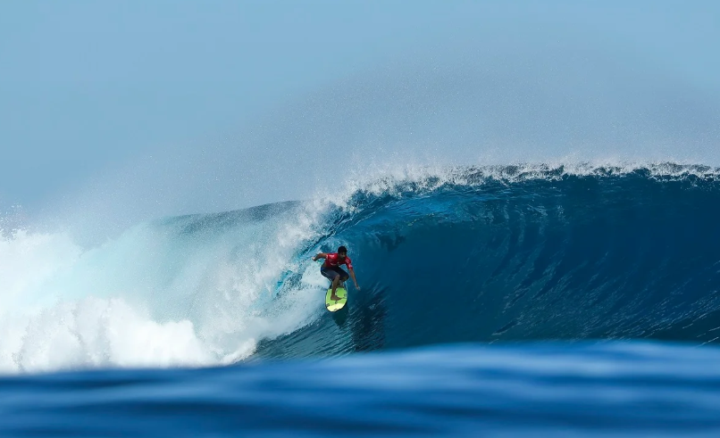 Italo Ferreira já disputou três etapas em Fiji nos seus primeiros anos na elite.