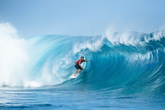 Italo Ferreira, Fiji Pro 2024, Cloudbreak, Tavarua. Foto: WSL / Aaron Hughes.