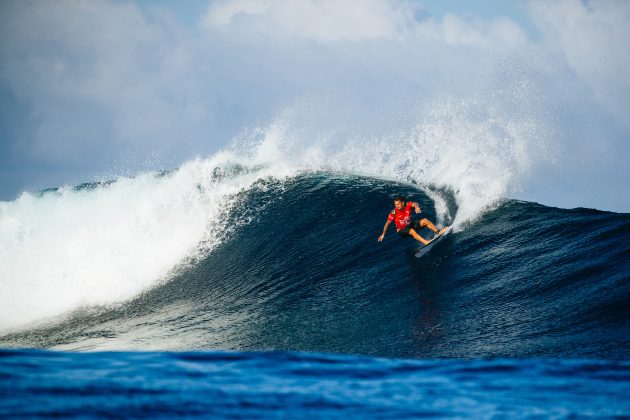 Italo Ferreira, Fiji Pro 2024, Cloudbreak, Tavarua. Foto: WSL / Aaron Hughes.