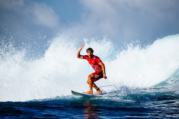 Jack Robinson, Fiji Pro 2024, Cloudbreak, Tavarua. Foto: WSL / Aaron Hughes.