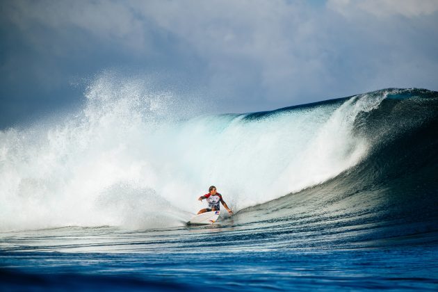 Leonardo Fioravanti, Fiji Pro 2024, Cloudbreak, Tavarua. Foto: WSL / Aaron Hughes.