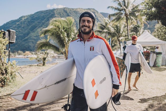 Alonso Correa, Jogos Olímpicos 2024, Teahupoo, Taiti. Foto: ISA / Jimenez.