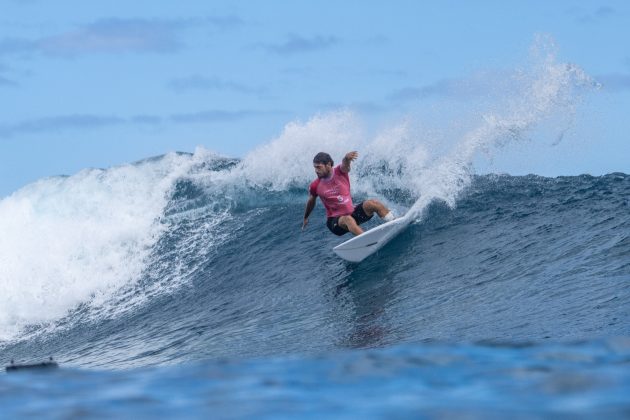 Alonso Correa, Jogos Olímpicos 2024, Teahupoo, Taiti. Foto: ISA / Tim Mckenna.