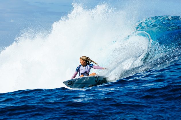 Sawyer Lindblad, Fiji Pro 2024, Cloudbreak, Tavarua. Foto: WSL / Matt Dunbar.