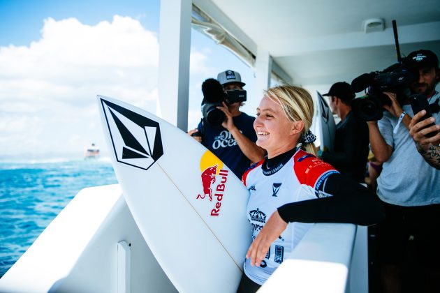 Sierra Kerr, Fiji Pro 2024, Cloudbreak, Tavarua. Foto: WSL / Aaron Hughes.