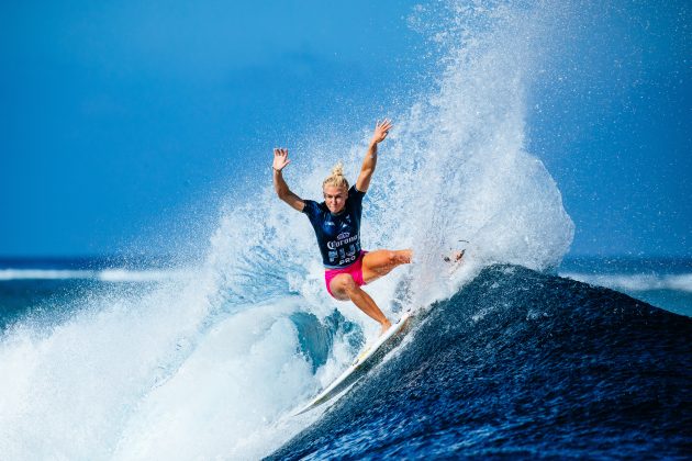 Tatiana Weston-Webb, Fiji Pro 2024, Cloudbreak, Tavarua. Foto: WSL / Aaron Hughes.