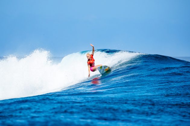 Tatiana Weston-Webb, Fiji Pro 2024, Cloudbreak, Tavarua. Foto: WSL / Aaron Hughes.