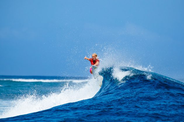 Tatiana Weston-Webb, Fiji Pro 2024, Cloudbreak, Tavarua. Foto: WSL / Aaron Hughes.