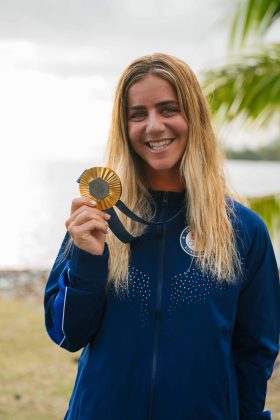 Caroline Marks, Jogos Olímpicos 2024, Teahupoo, Taiti. Foto: ISA / Beatriz Ryder.