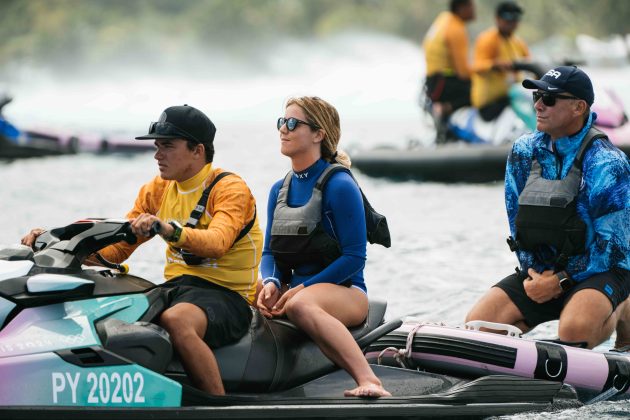 Caroline Marks, Jogos Olímpicos 2024, Teahupoo, Taiti. Foto: ISA / Beatriz Ryder.