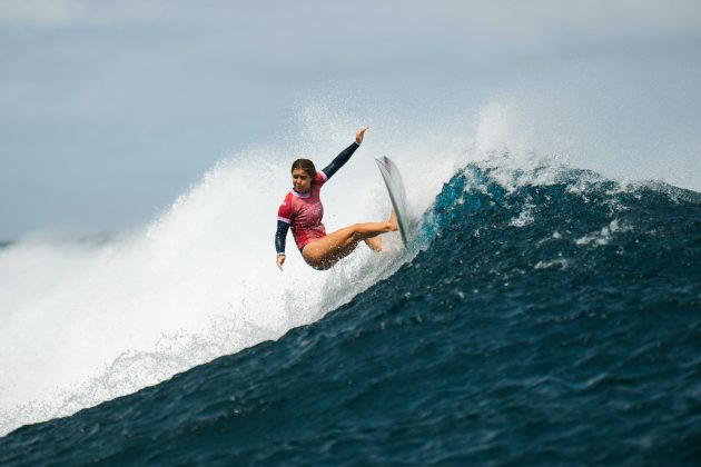 Caroline Marks, Jogos Olímpicos 2024, Teahupoo, Taiti. Foto: ISA / Beatriz Ryder.