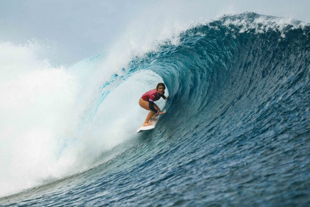 Caroline Marks, Jogos Olímpicos 2024, Teahupoo, Taiti. Foto: ISA / Beatriz Ryder.