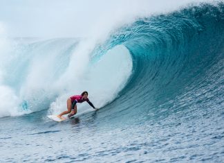 Caroline Marks é primeira finalista