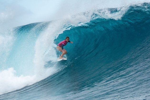 Caroline Marks, Jogos Olímpicos 2024, Teahupoo, Taiti. Foto: ISA / Jimenez.