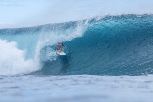 Caroline Marks, Jogos Olímpicos 2024, Teahupoo, Taiti. Foto: ISA / Tim Mckenna.