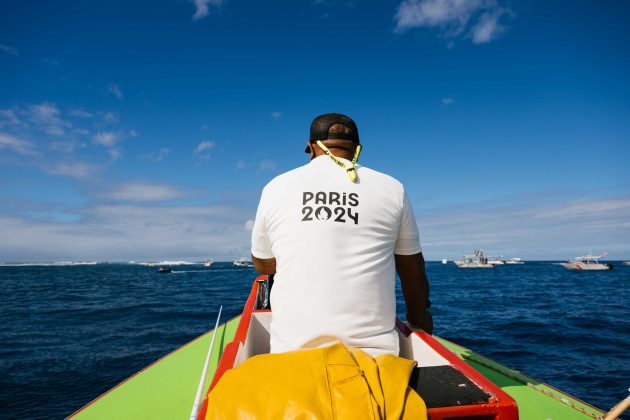 Jogos Olímpicos 2024, Teahupoo, Taiti. Foto: ISA / Beatriz Ryder.